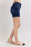 Judy Blue High Waist Back Flap Pocket Denim Shorts  Style Ratio