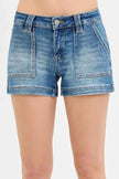 RISEN Low Rise Patched Pocket Shorts  Style Ratio