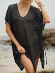 Side Tied V-Neck Cover-Up  Style Ratio