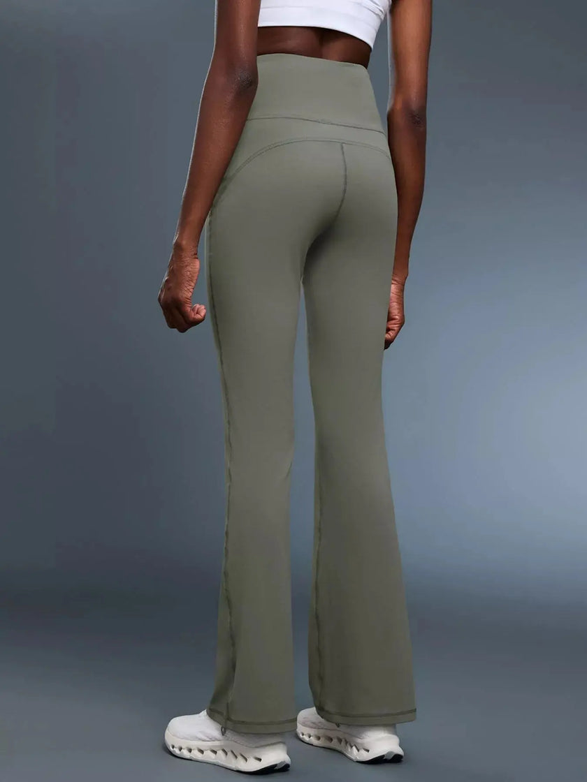 High-Waisted Flare Active Pants  Style Ratio
