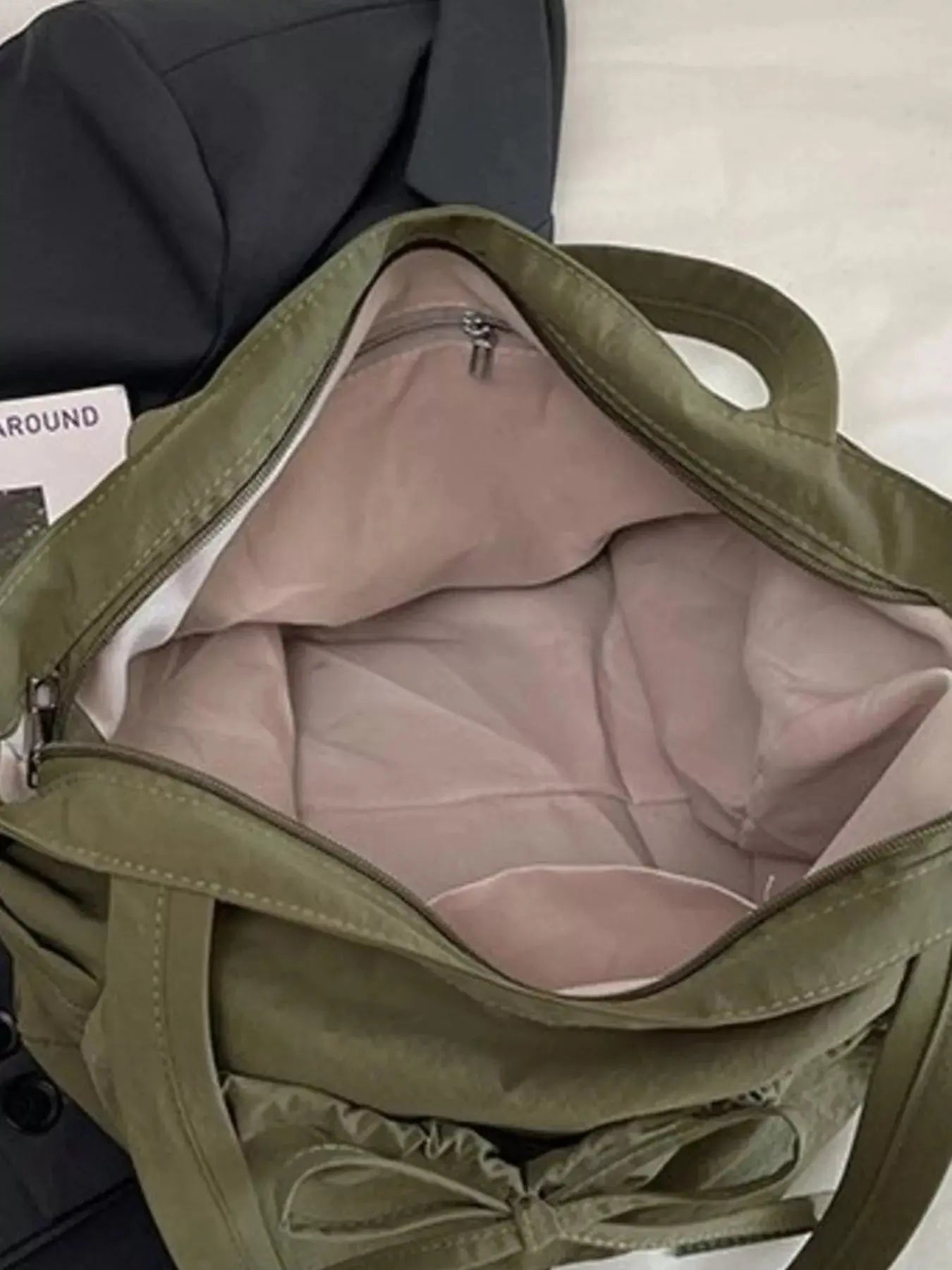 Lightweight Bow Decor Handbag  Style Ratio