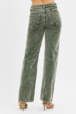 RISEN Tummy Control Mid Rise Straight Leg Corduroy Pants  Style Ratio