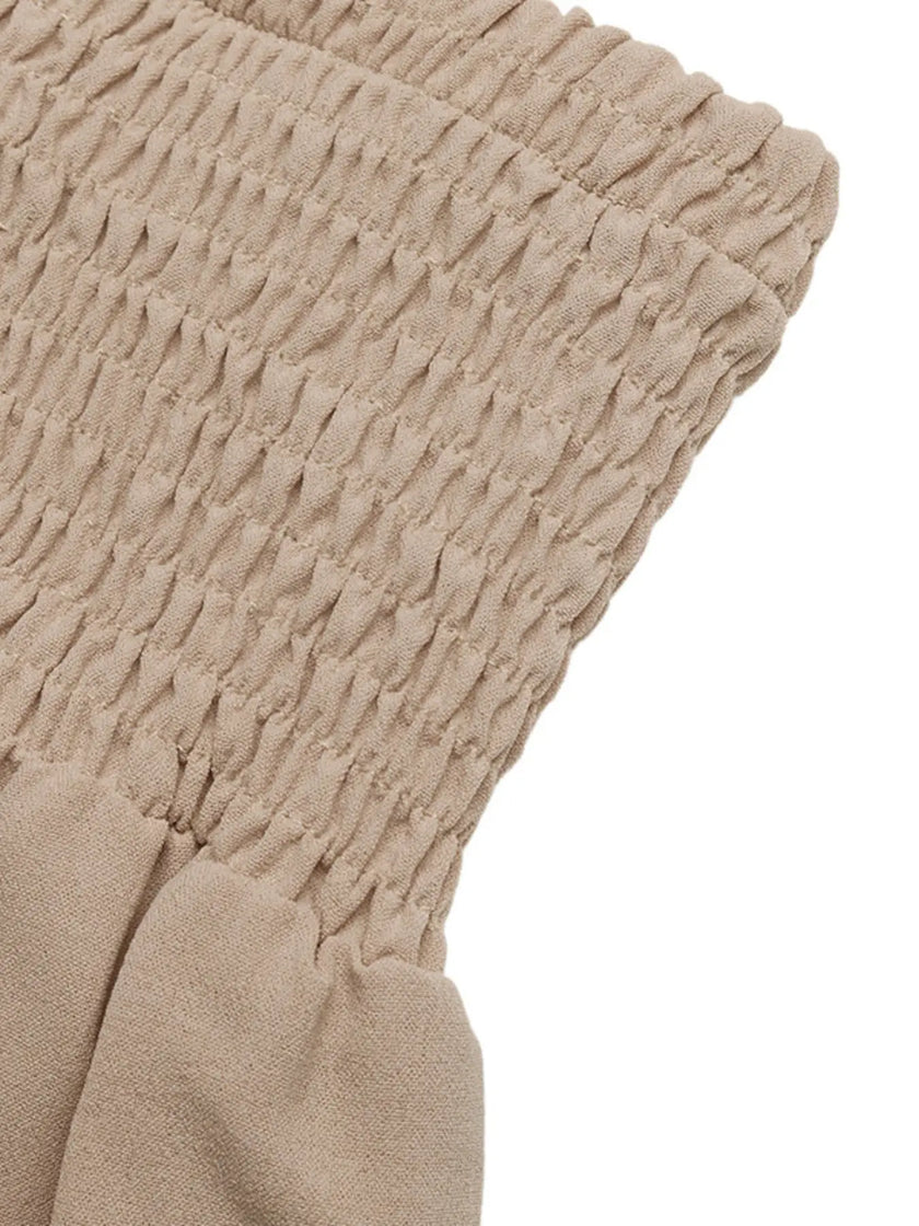 Smocked Waist Wide Leg Pants - Style Ratio