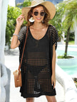Crochet Knit Beach Cover Up  Style Ratio