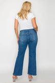 bytos Full Size Cat's Whiskers Mid Rise Ankle Jeans  Style Ratio