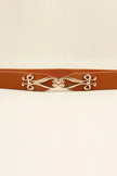 Alloy Buckle Elastic Belt  Style Ratio