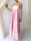 Printed Spaghetti Strap Maxi Dress  Style Ratio