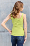 Basic Bae Full Size Square Neck Wide Strap Tank  Style Ratio