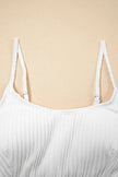 Textured Contrast Banding Bikini High Waist 2pcs Swimsuit  Style Ratio