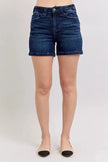 Judy Blue High Waist Back Flap Pocket Denim Shorts  Style Ratio