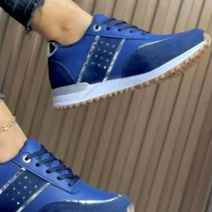 Round Toe Lace Up Athletic  Style Ratio