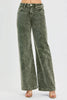RISEN Full Size High Rise Wide Leg Corduroy Jeans  Style Ratio