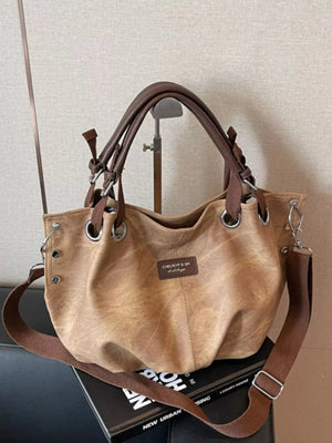 Vintage Adjustable Strap Crossbody Bag  Style Ratio