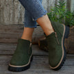 Ankle Boots with Zipper Detail  Style Ratio