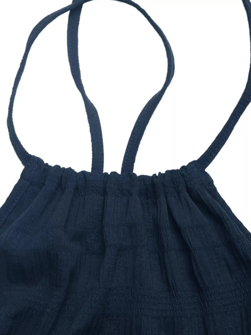 Tie Back Tiered Midi Dress  Style Ratio
