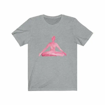 Yoga Meditation Pose Print T-Shirt - Style Ratio