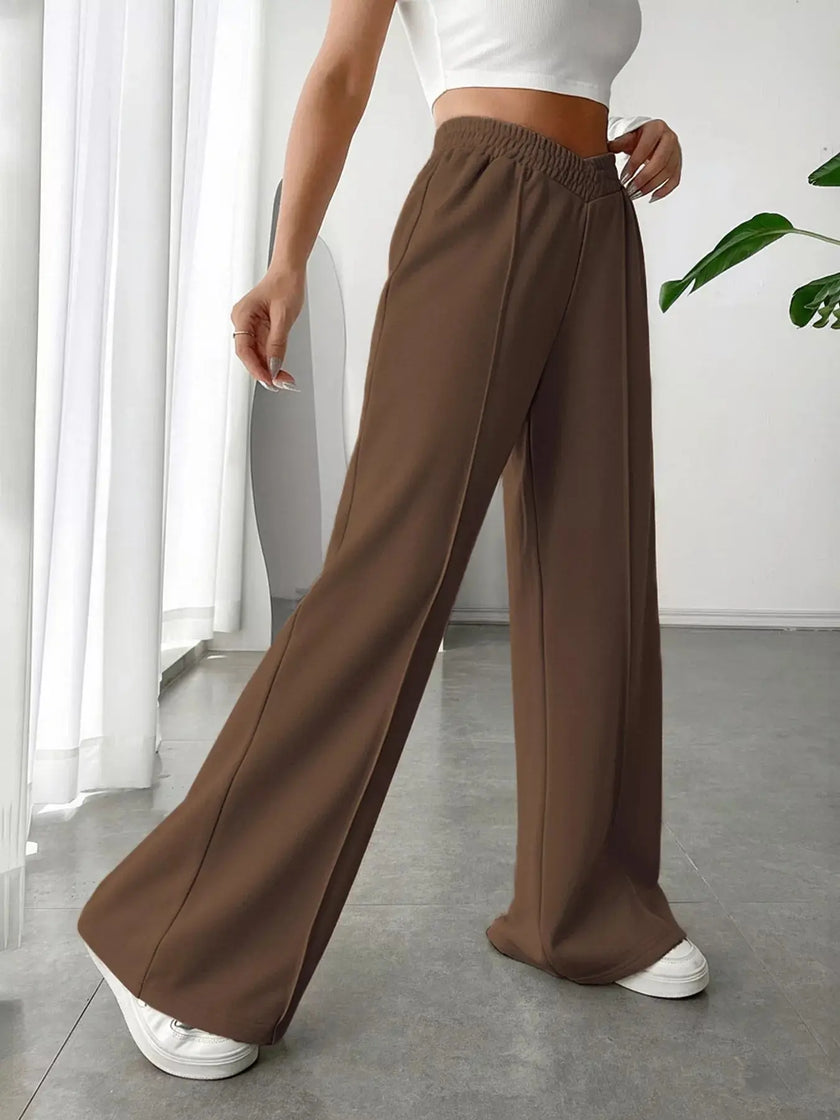 Wide Leg High Waist Pants  Style Ratio