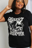 mineB Full Size DESERT DREAMER Graphic Short Sleeve Shirt  Style Ratio