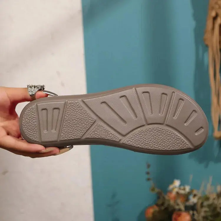 Bohemian Spiral Print Multicolor Slip-Ons  Style Ratio