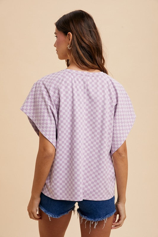 Checkered Short Sleeve Shirt