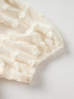 Textured Knit Round Neck Blouse  Style Ratio