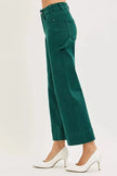 RISEN Tummy Control High Rise Crop Wide No Waist Band Pants  Style Ratio