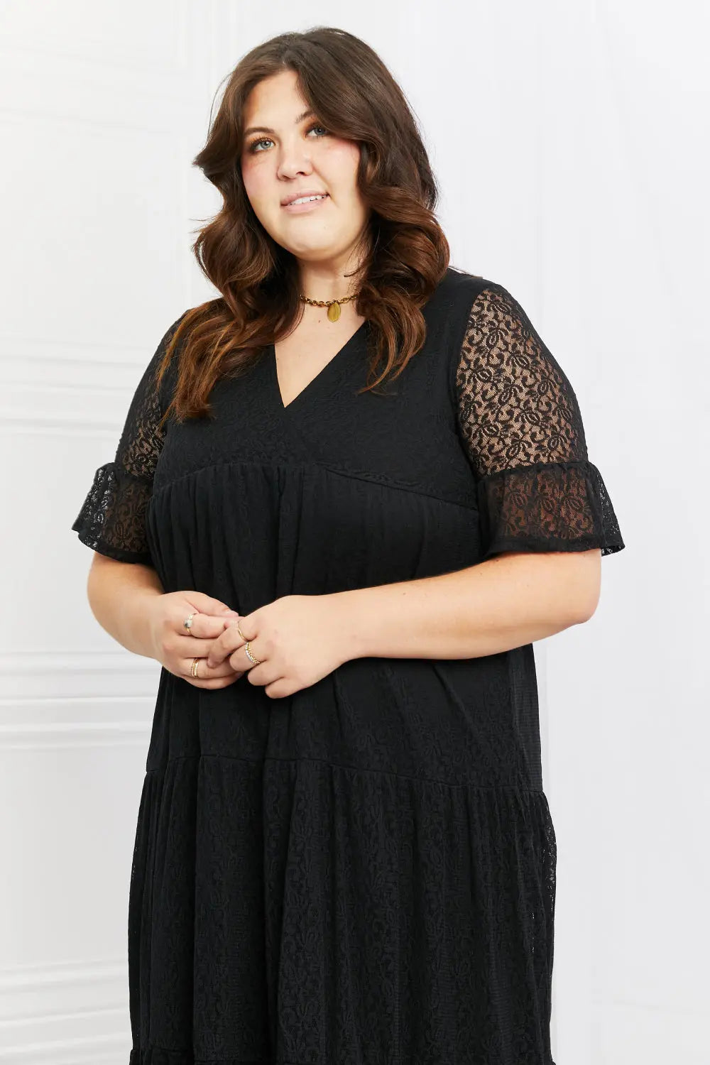 P & Rose Lace Tiered Dress  Style Ratio
