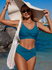 Twist Front High Waisted Bikini  Style Ratio