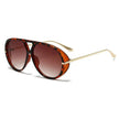 Aviator Fashion Sunglasses with Yellow Tinted Lenses  Style Ratio