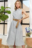 Adora Button Down Sleeveless Midi Dress  Style Ratio