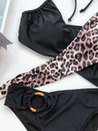 Halter Neck Two-Piece Bikini Set  Style Ratio