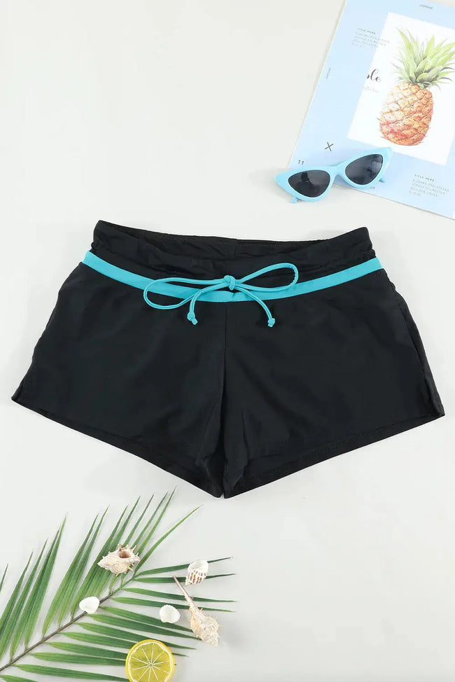 Full Size Drawstring Swim Shorts  Style Ratio