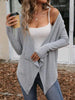 Casual Knit Open Front Cardigan  Style Ratio