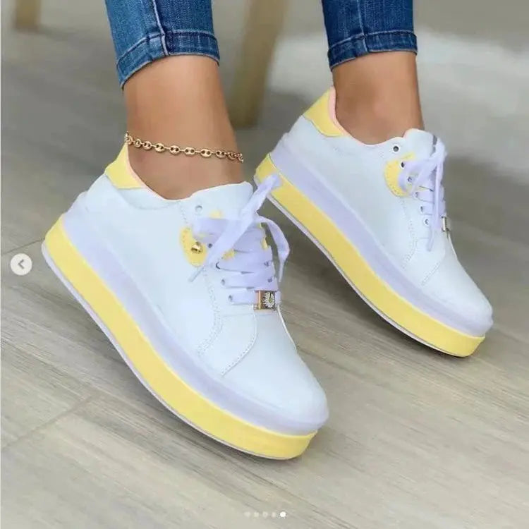 Lace Up Platform Sneakers  Style Ratio