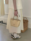 Straw Woven Crossbody Bag  Style Ratio