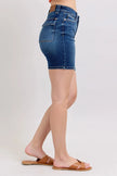 Judy Blue Full Size High Waist Bermudas Jeans W/ Back Flap Pockets  Style Ratio