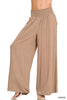 Zenana Smocked Waistband Wide Leg Lounge Pants  Style Ratio