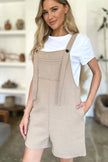 Double Take Full Size Texture Sleeveless Romper  Style Ratio