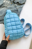 Quilted Nylon Crossbody Bag  Style Ratio