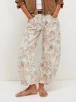 Printed Wide Leg Jeans  Style Ratio