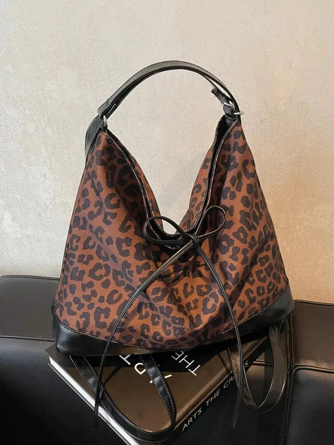Leopard Dual Purpose Crossbody Bag  Style Ratio