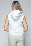 Snobbish Zip Up Quilted Hooded Vest  Style Ratio
