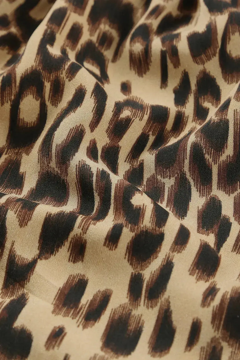Animal Print Casual Shorts  Style Ratio