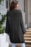Open Front Longline Cardigan  Style Ratio