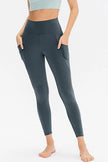 Slim Fit Long Active Leggings with Pockets  Style Ratio
