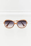 Metal-Plastic Hybrid Full Rim Sunglasses  Style Ratio