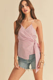 Aemi + Co Knotted Striped Top  Style Ratio