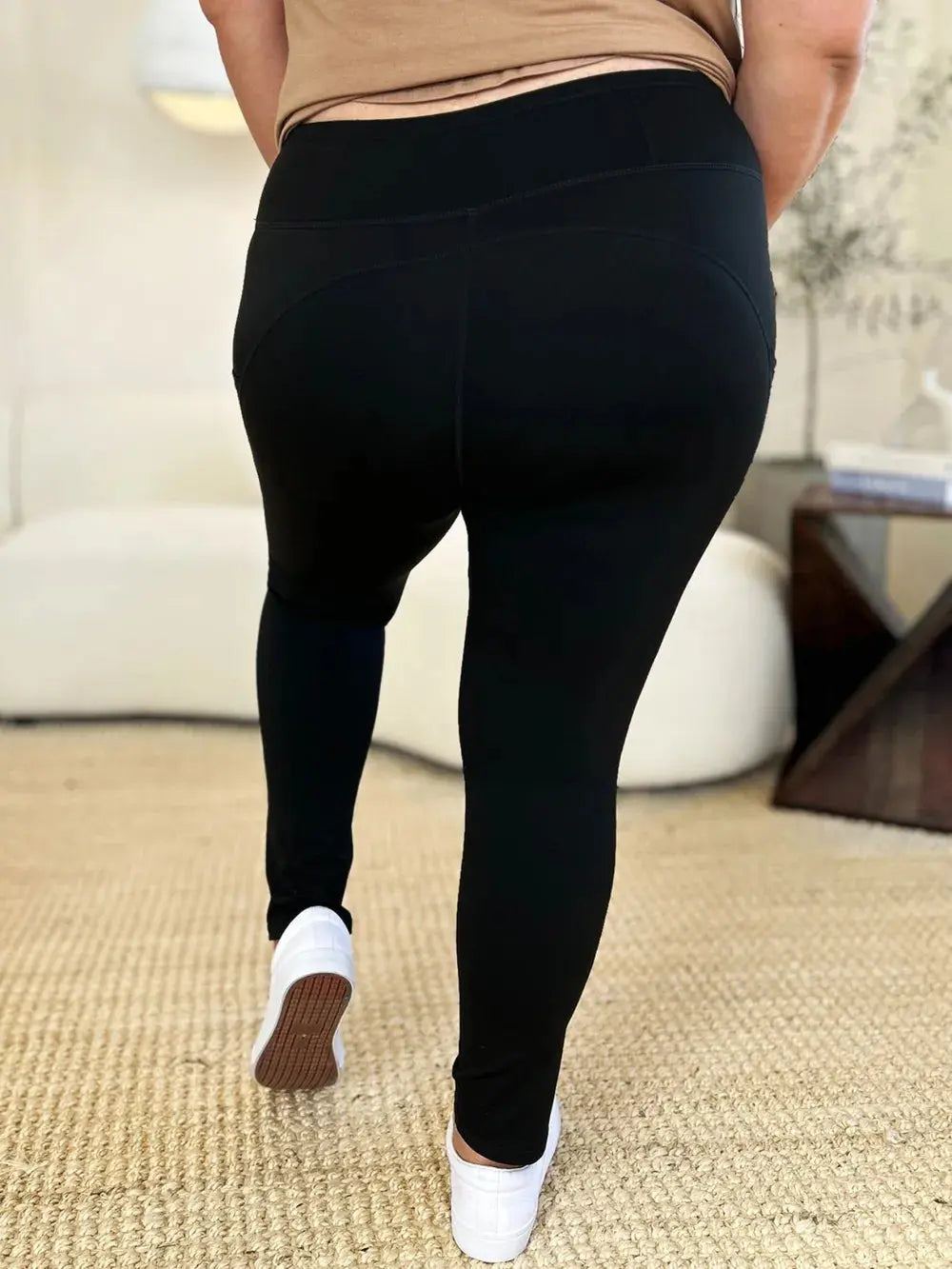 Wide Waistband Sports Leggings  Style Ratio