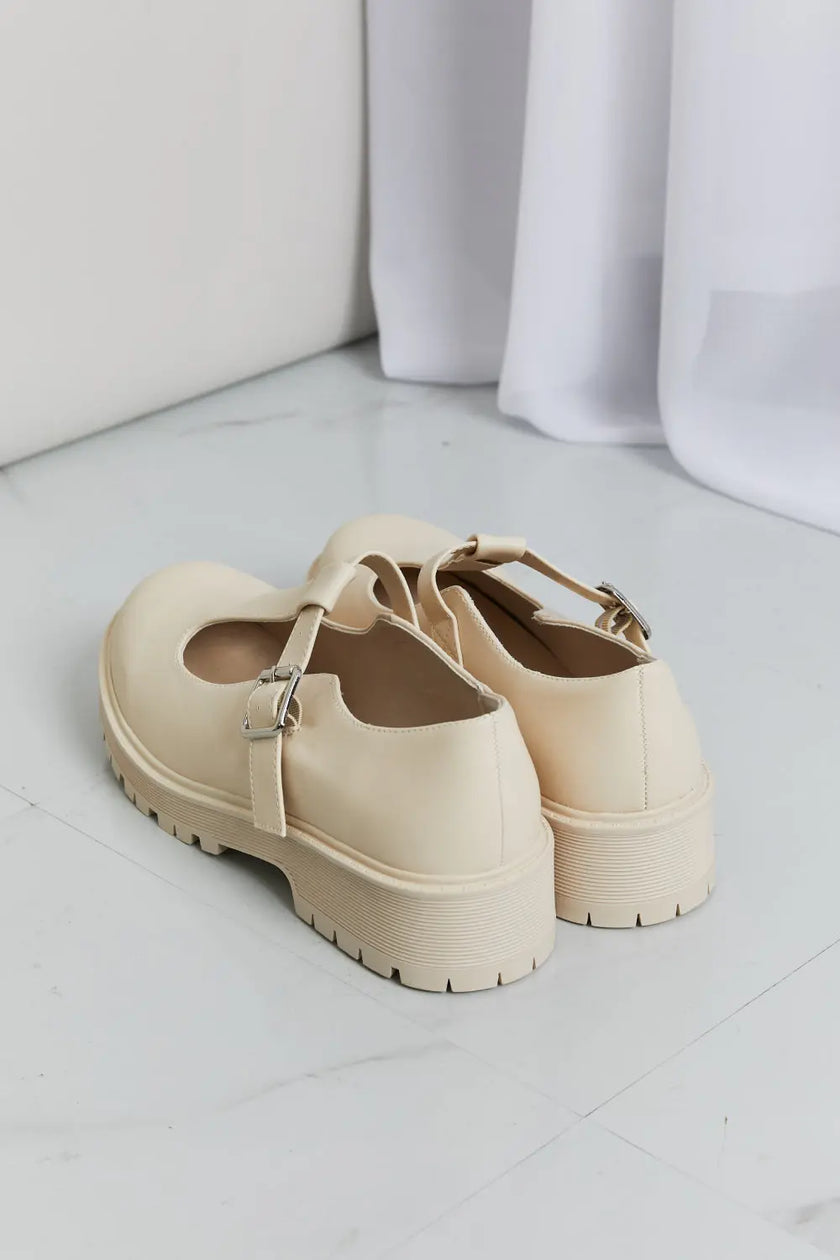 Forever Link Faux Leather Platform Mary Janes  Style Ratio