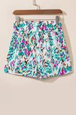 Printed High Waist Shorts  Style Ratio